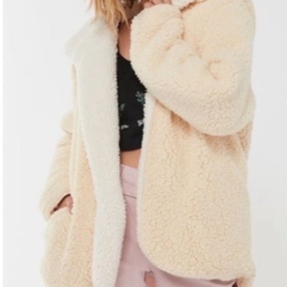 Urban Outfitters BDG Reversible Teddy Jacket